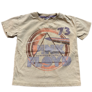 Boys Pink Floyd Tan Brown Short Sleeve Tee 3T